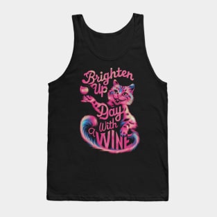 Brighten up day with wine Tank Top